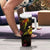 Tuvalu Tumbler With Handle Octopus Plumeria Polynesian Tattoo