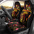 Northern Mariana Islands Car Seat Cover Octopus Plumeria Polynesian Tattoo