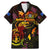 Northern Mariana Islands Family Matching Mermaid Dress and Hawaiian Shirt Octopus Plumeria Polynesian Tattoo