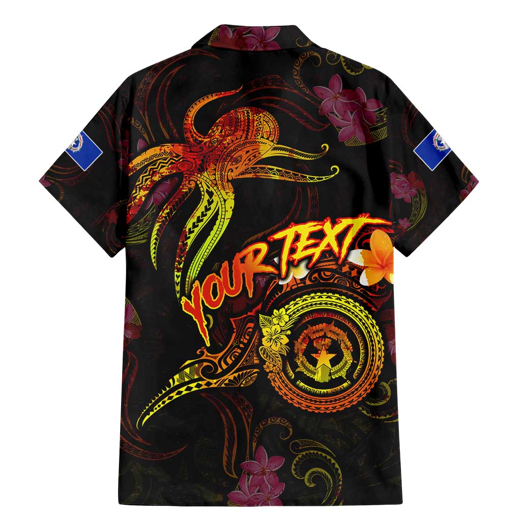 Northern Mariana Islands Family Matching Mermaid Dress and Hawaiian Shirt Octopus Plumeria Polynesian Tattoo DT02 - Polynesian Pride