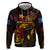 Northern Mariana Islands Hoodie Octopus Plumeria Polynesian Tattoo