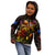 Northern Mariana Islands Kid Hoodie Octopus Plumeria Polynesian Tattoo