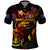 Northern Mariana Islands Polo Shirt Octopus Plumeria Polynesian Tattoo