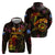 Marshall Islands Hoodie Octopus Plumeria Polynesian Tattoo