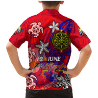 Personalized Philippines 12 June Independence Day Family Matching Mermaid Dress and Hawaiian Shirt Polynesian Turtle Plumeria DT02 - Polynesian Pride