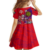 Personalized Philippines 12 June Independence Day Family Matching Off The Shoulder Long Sleeve Dress and Hawaiian Shirt Polynesian Turtle Plumeria DT02 - Polynesian Pride