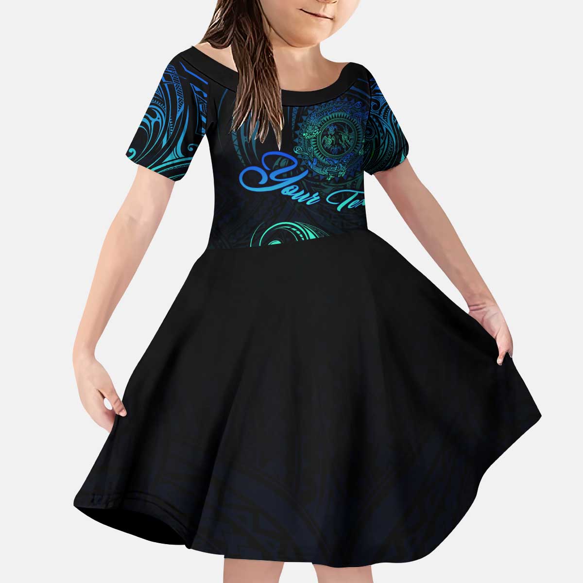 Sea Animal Polynesia Family Matching Puletasi and Hawaiian Shirt Polynesian Pattern