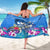 Aloha Hawaii Sarong Dolphins and Fish Hook Hibiscus