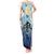 Mother And Baby Dolphins Tank Maxi Dress Hawaii Hibiscus