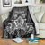 All Black Blanket New Zealand Rugby Mascot Maori