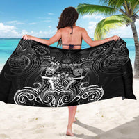 All Black Sarong New Zealand Rugby Mascot Maori