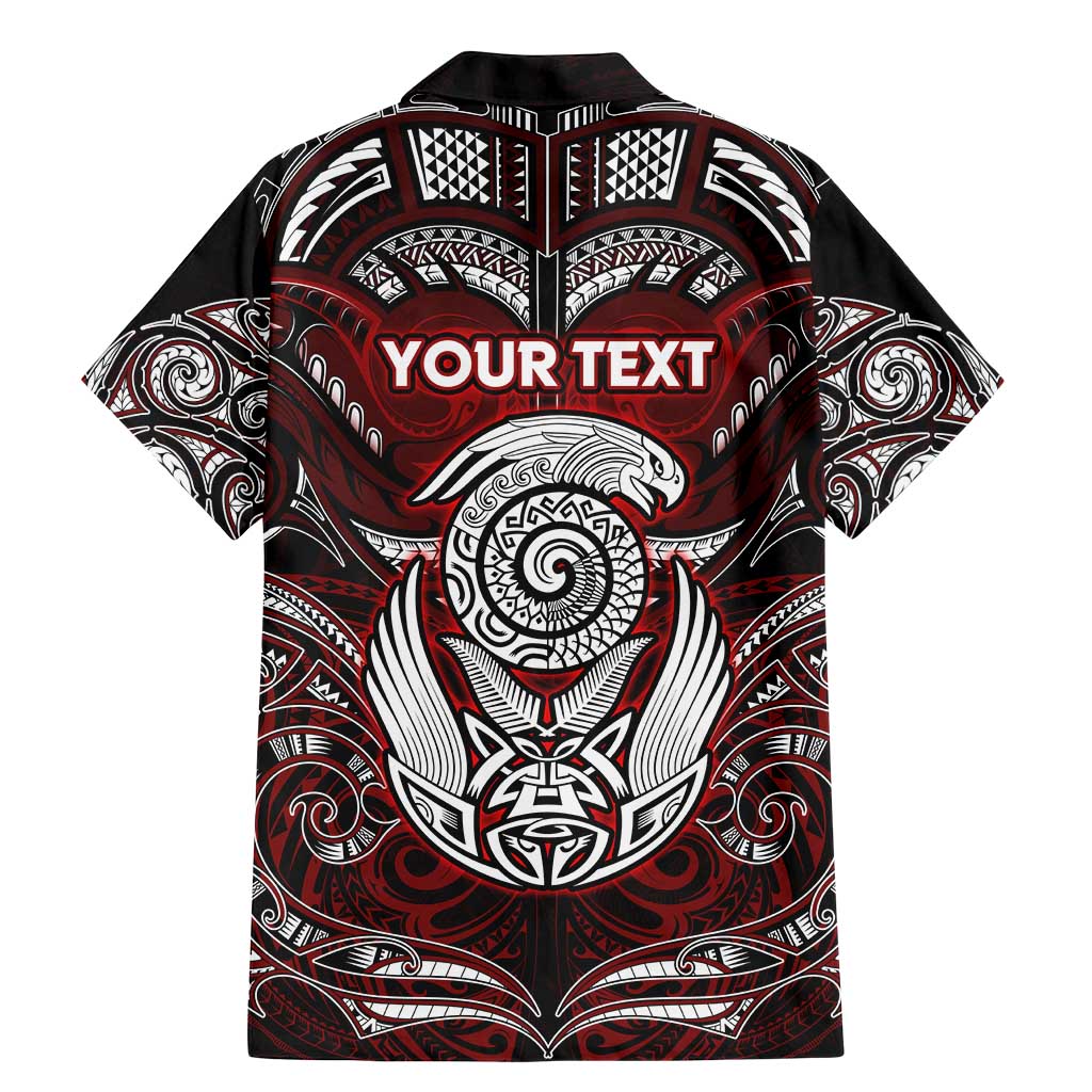 Personalized New Zealand Aotearoa Rugby Family Matching Mermaid Dress and Hawaiian Shirt Maori Fern Tattoo Art DT02 - Polynesian Pride