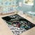 NZ Aotearoa Rugby Area Rug New Zealand Silver Fern