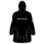 New Zealand Wearable Blanket Hoodie Rugby 2023 Champions Black DT02 - Polynesian Pride