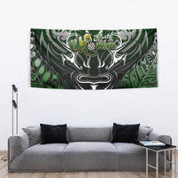 Warriors Maori Darts Tapestry New Zealand Darts Silver Fern DT02 - Polynesian Pride