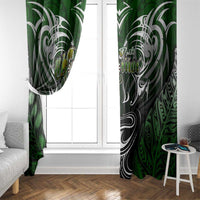 Warriors Maori Darts Window Curtain New Zealand Darts Silver Fern DT02 - Polynesian Pride