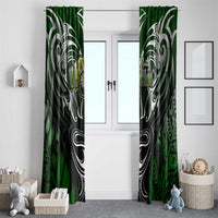 Warriors Maori Darts Window Curtain New Zealand Darts Silver Fern DT02 - Polynesian Pride