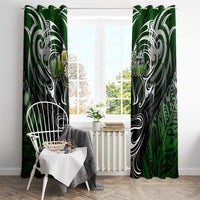 Warriors Maori Darts Window Curtain New Zealand Darts Silver Fern DT02 - Polynesian Pride