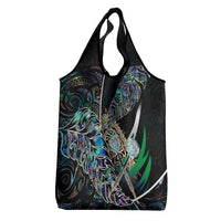 New Zealand Darts Grocery Bag NZ Paua Shell Maori Fern DT02 - Polynesian Pride