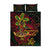 Vanuatu 45th Independence Anniversary Quilt Bed Set Flower Melanesian Namele Turtle - Polynesian Pride