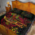 Vanuatu 45th Independence Anniversary Quilt Bed Set Flower Melanesian Namele Turtle - Polynesian Pride
