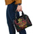 Vanuatu 45th Independence Anniversary Shoulder Handbag Flower Melanesian Namele Turtle - Polynesian Pride