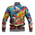 Custom The Philippines 126th Independence Anniversary Baseball Jacket Art Style - Polynesian Pride