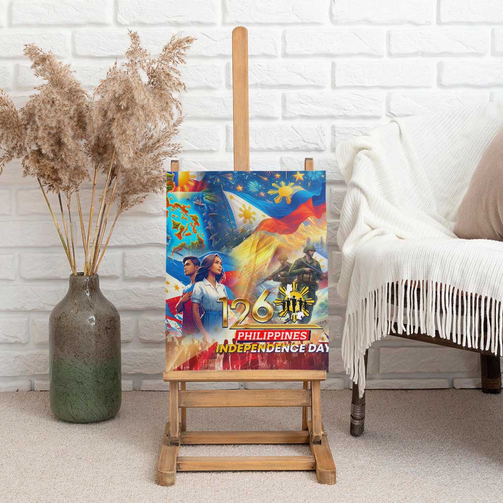 The Philippines 126th Independence Anniversary Canvas Wall Art Art Style - Polynesian Pride