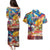 Custom The Philippines 126th Independence Anniversary Couples Matching Puletasi and Hawaiian Shirt Art Style - Polynesian Pride