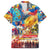 Custom The Philippines 126th Independence Anniversary Family Matching Off Shoulder Maxi Dress and Hawaiian Shirt Art Style - Polynesian Pride