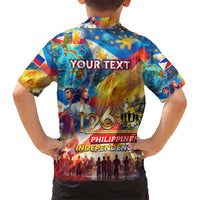 Custom The Philippines 126th Independence Anniversary Hawaiian Shirt Art Style - Polynesian Pride