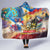 The Philippines 126th Independence Anniversary Hooded Blanket Art Style - Polynesian Pride