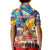 Custom The Philippines 126th Independence Anniversary Kid Polo Shirt Art Style - Polynesian Pride