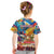 Custom The Philippines 126th Independence Anniversary Kid T Shirt Art Style - Polynesian Pride
