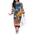Custom The Philippines 126th Independence Anniversary Off The Shoulder Long Sleeve Dress Art Style - Polynesian Pride