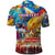 Custom The Philippines 126th Independence Anniversary Polo Shirt Art Style - Polynesian Pride