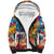 Custom The Philippines 126th Independence Anniversary Sherpa Hoodie Art Style - Polynesian Pride
