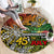 Personalized Vanuatu 45th Independence Anniversary Round Carpet Melanesian Pattern Reggae - Polynesian Pride