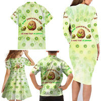 Kiwi Cannibalism Family Matching Long Sleeve Bodycon Dress and Hawaiian Shirt New Zealand Kiwi Cute Bird Funny DT02 - Polynesian Pride