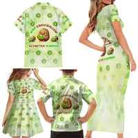 Kiwi Cannibalism Family Matching Short Sleeve Bodycon Dress and Hawaiian Shirt New Zealand Kiwi Cute Bird Funny DT02 - Polynesian Pride