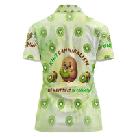 Kiwi Cannibalism Women Polo Shirt New Zealand Kiwi Cute Bird Funny DT02 - Polynesian Pride