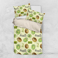 Kiwi Cute Humorous Bedding Set New Zealand Fruit