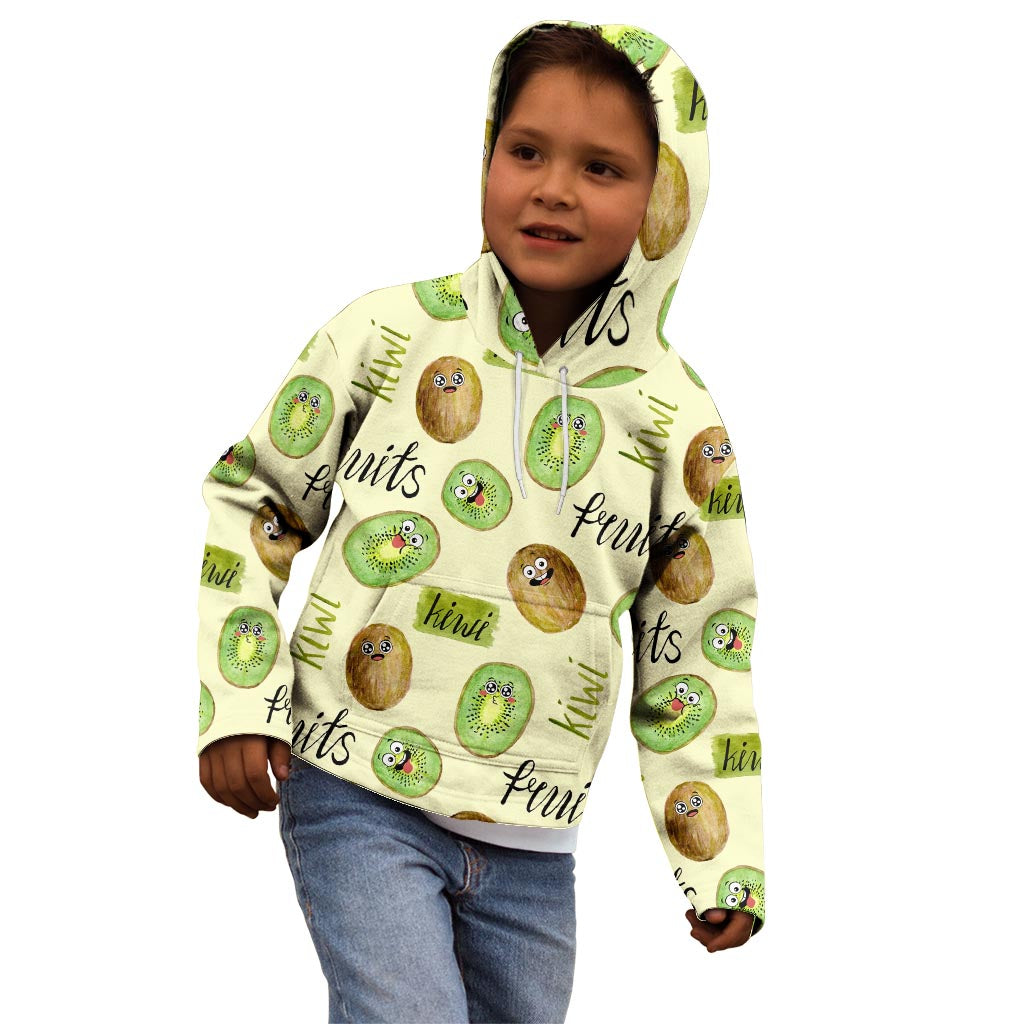 Kiwi Cute Humorous Kid Hoodie New Zealand Fruit DT02 - Polynesian Pride