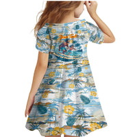 Hawaii Father's Day It's Surfing Time Family Matching Mermaid Dress and Hawaiian Shirt Aloha L Makuakane DT02 - Polynesian Pride