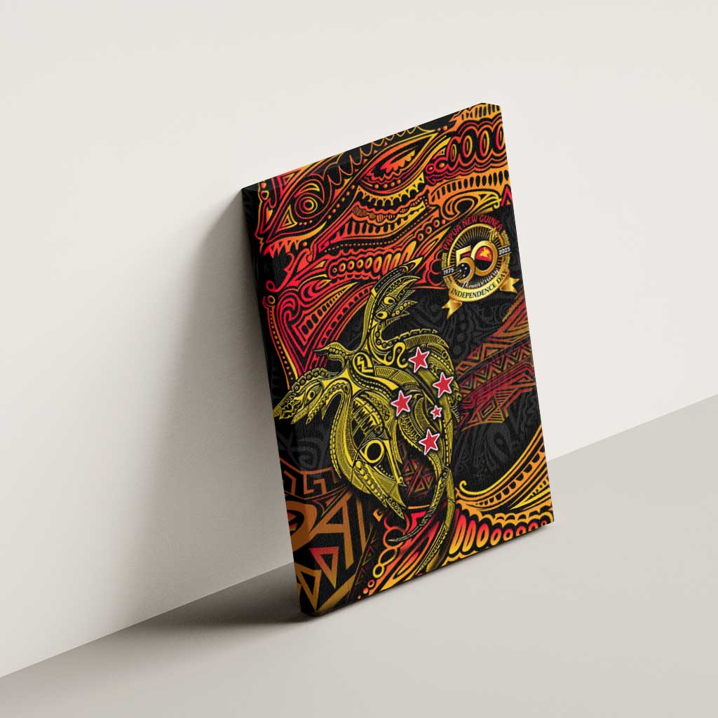 Papua New Guinea 50th Independence Day Canvas Wall Art Culture Spirit and Sovereignty