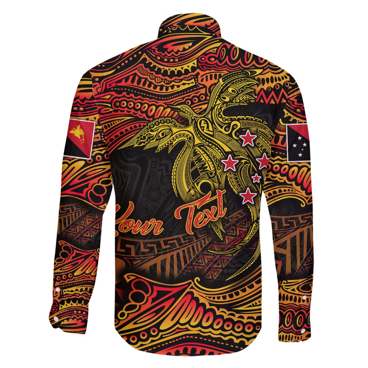Papua New Guinea 50th Independence Day Family Matching Off The Shoulder Long Sleeve Dress and Hawaiian Shirt Culture Spirit and Sovereignty DT02 - Polynesian Pride