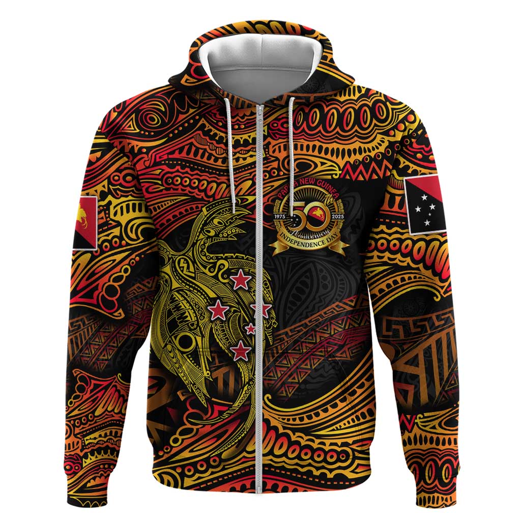 Papua New Guinea 50th Independence Day Hoodie Culture Spirit and Sovereignty