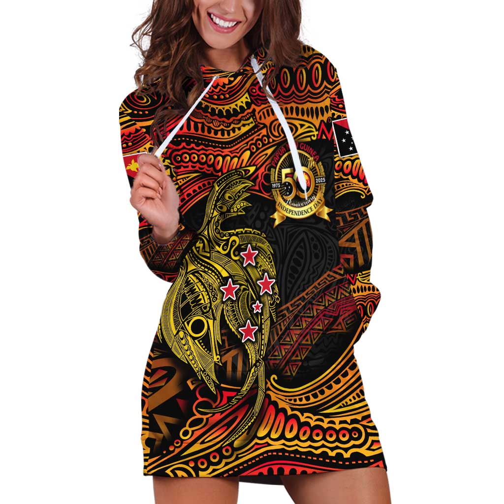 Papua New Guinea 50th Independence Day Hoodie Dress Culture Spirit and Sovereignty DT02 Art - Polynesian Pride