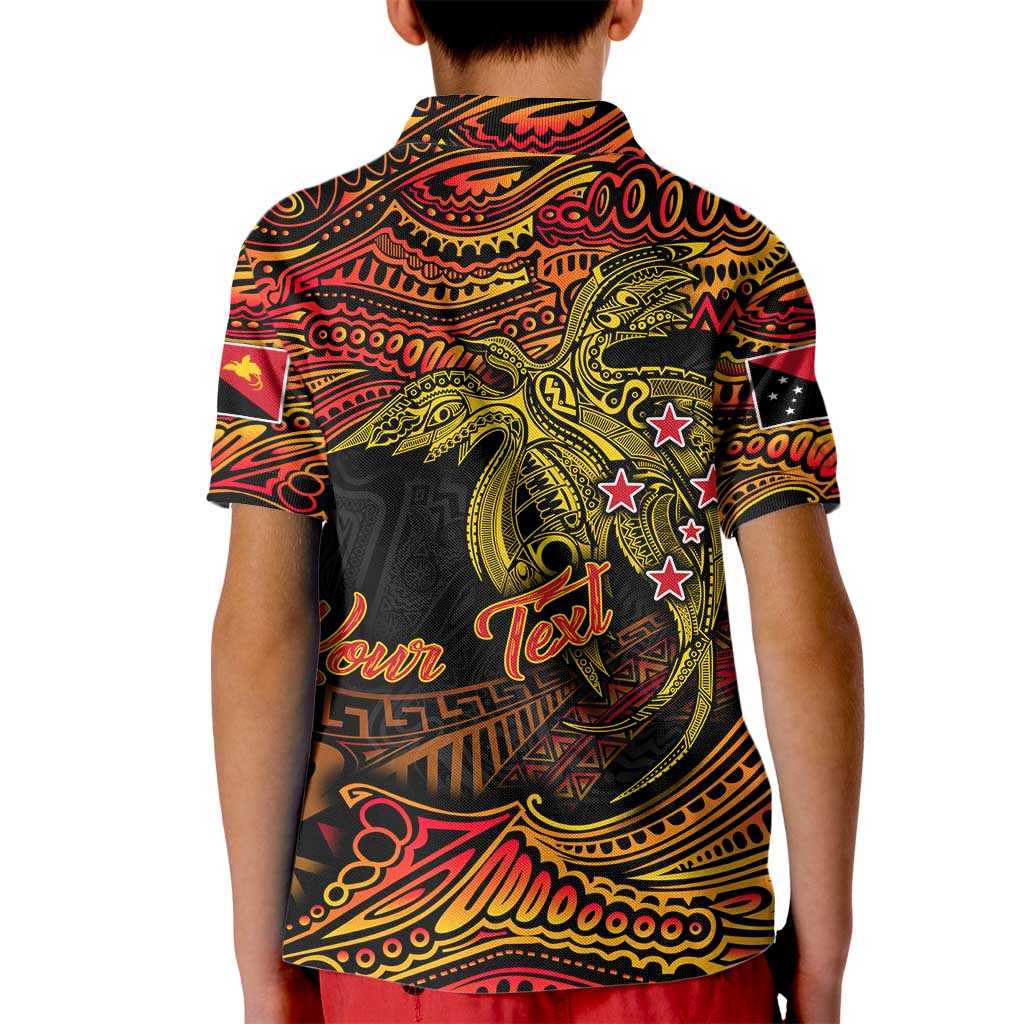Papua New Guinea 50th Independence Day Kid Polo Shirt Culture Spirit and Sovereignty DT02 - Polynesian Pride