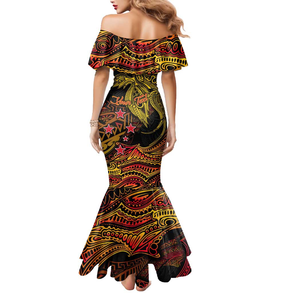 Papua New Guinea 50th Independence Day Mermaid Dress Culture Spirit and Sovereignty DT02 - Polynesian Pride